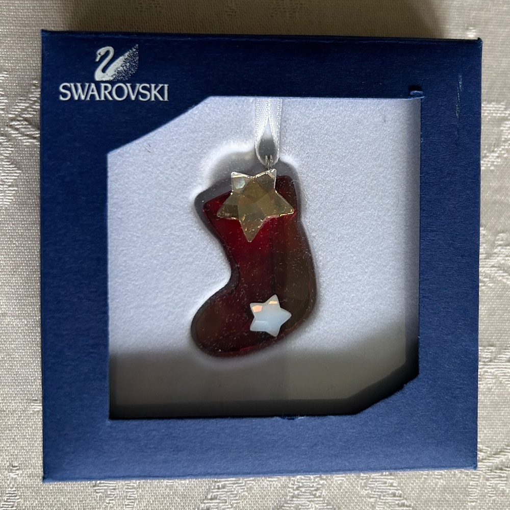 Swarovski Twinkling Stocking Ornament